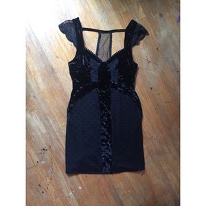 Free People black dress